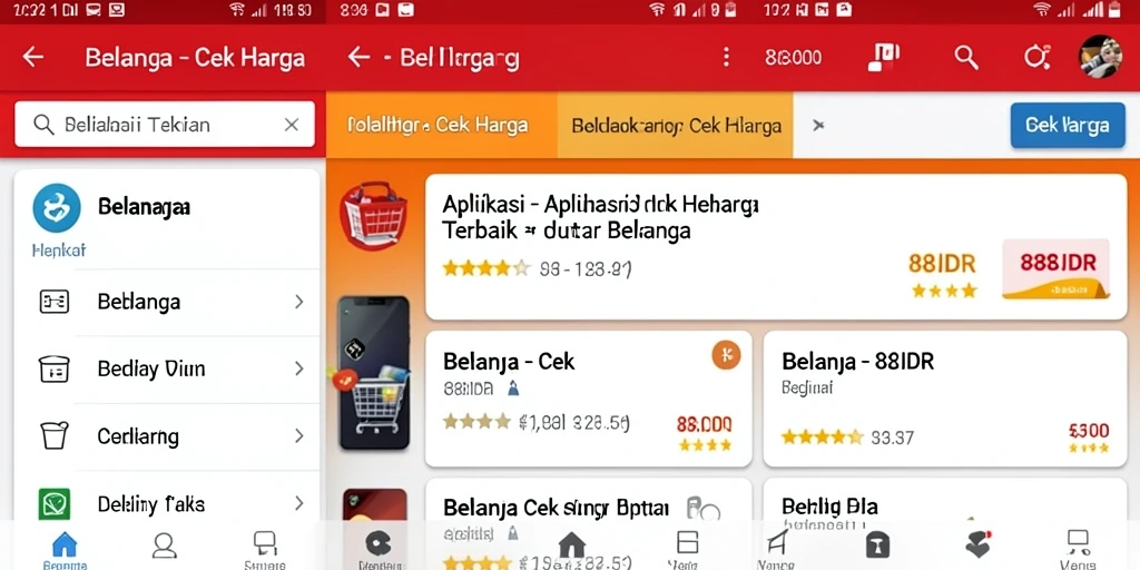 Tampilan antarmuka aplikasi 88IDR untuk Cek Harga yang intuitif.