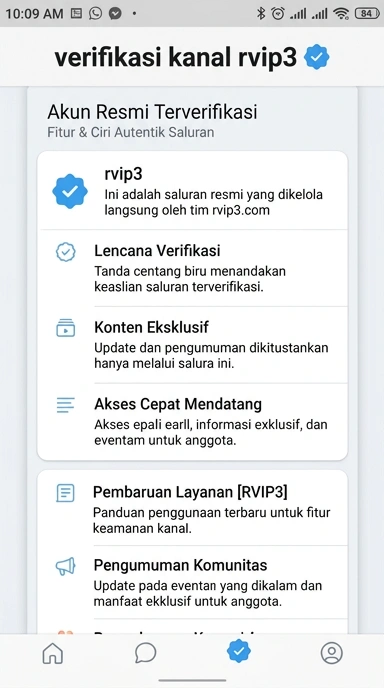 Kanal Resmi rvip3 untuk Pengguna Android Indonesia
